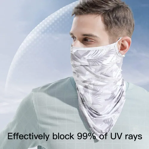 Miniatura 2 de Máscara facial de verano para motocicleta de hielo frío para hombre pasamontañas pañuelo para la cabeza para correr ciclismo pesca al aire libre