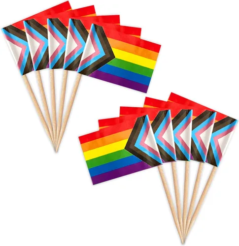 Miniatura 35 de ZXvZYT Banderas de palillos de dientes cubanos con bandera de Cuba, decoración pequeña para cupcakes de Cuba, decoración de frutas y cóctel