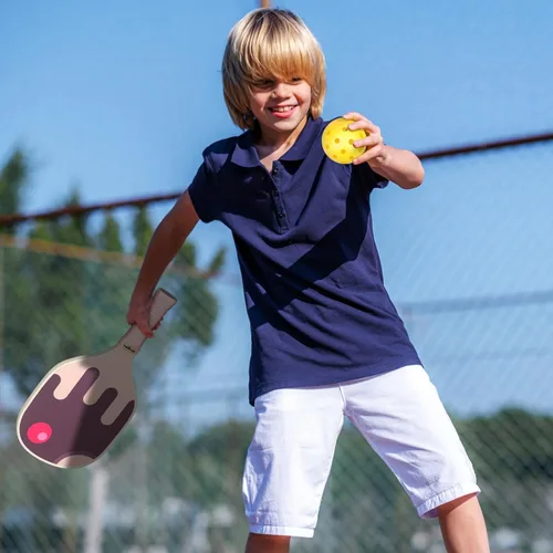 Miniatura 5 de Juego de palas de pickleball Eliwdshen de 2 o 4 con pelotas de pickleball y bolsa Las raquetas están fabricadas según los estándares de USAPA