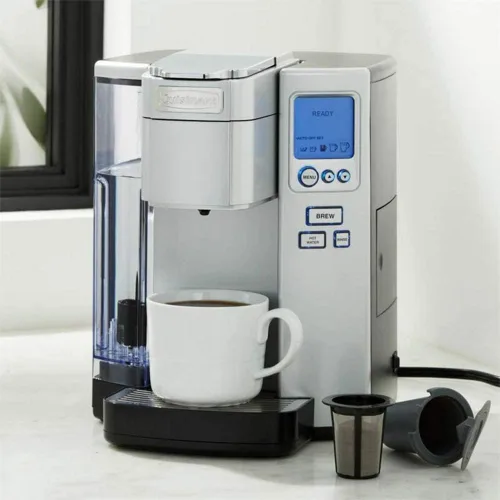 Miniatura 7 de Cuisinart Cafetera, Servicio Individual Depósito de 72 Onzas Máquina de Café de Cápsulas, Preparación Programable y Dispensador de Agua Caliente, 3