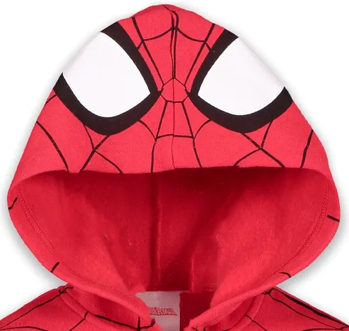 Miniatura 3 de Marvel Spider-Man Spider-Verse Venom - Sudadera con capucha y cremallera para niños pequeños y grandes