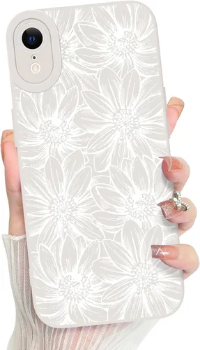 Miniatura 71 de MZELQ Funda para iPhone 17 Pro 2025, diseño de girasoles de silicona, flores florales, protección de cámara, funda delgada y suave para teléfono