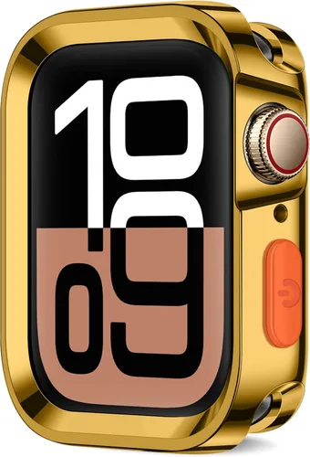 Miniatura 8 de Carcasa resistente compatible con Apple Watch Case de 1.77 pulgadas y 1.73 pulgadas, Series 9/8/7/6/5/4/SE3/2/1, funda protectora de poliuretano