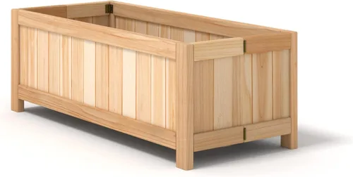 Miniatura 9 de Giantex Cama de jardín elevada plegable, jardinera plegable para flores y vegetales, caja de plantación para patio, césped, jardín, patio trasero