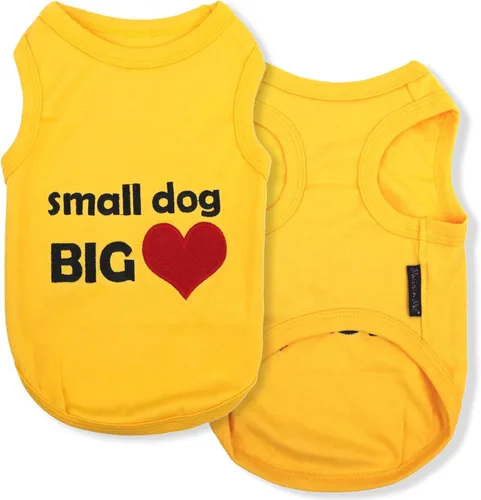 Miniatura 9 de Parisian Pet Camisa para perros – Camisas para perros pequeños – Ropa negra sin mangas para cachorros – Ropa transpirable para perros – Ropa