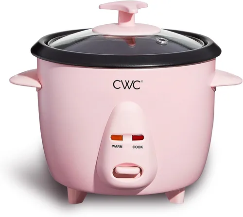 Miniatura 16 de COOK WITH COLOR Arrocera de 6 tazas de 300 W, cocción sin esfuerzo y perfectamente, cocina 3 tazas de arroz crudo para 6 tazas de arroz cocido, azul