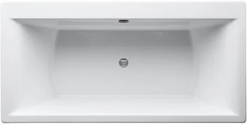 Miniatura 4 de KOHLER K-6366-0 Stargaze - Bañera independiente de 72 x 36 pulgadas con cubierta recta y drenaje central, color blanco, paquete de 1