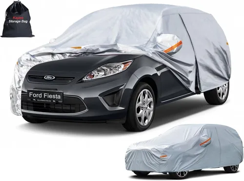 Miniatura 78 de Kayme - Cubierta completa impermeable de 6 capas para automóvil, apta para todo clima, protección para exteriores contra lluvia, rayos ultravioleta