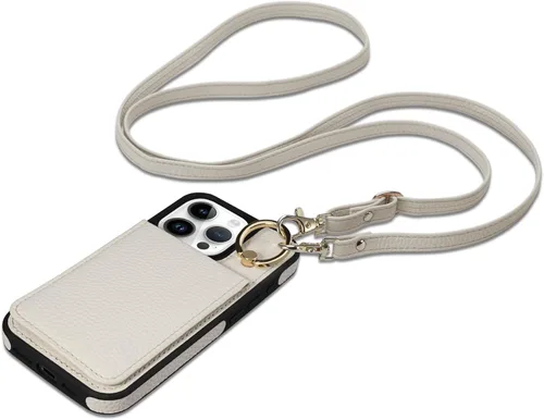 Miniatura 15 de Funda para iPhone 14 Pro Max de 6.7'', Funda Cartera Cruzada Desmontable con Ranuras para Tarjetas con Bloqueo RFID, Soporte de Anillo de 360°