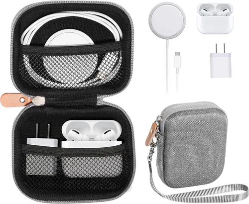 Estuche Todo en Uno para Cargador MagSafe de iPhone y Paquete de Batería, Almacenamiento para Accesorios/Adaptador de Energía/Cable de Carga/Docks,