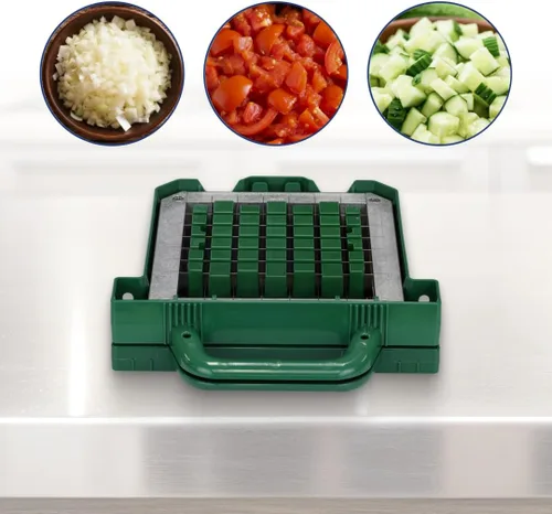 Miniatura 7 de Prince Castle Saber King - Juego de cuchilla y empujador de lechuga de repuesto para picadora de cocina, 1 x 2 pulgadas, cuchilla comercial