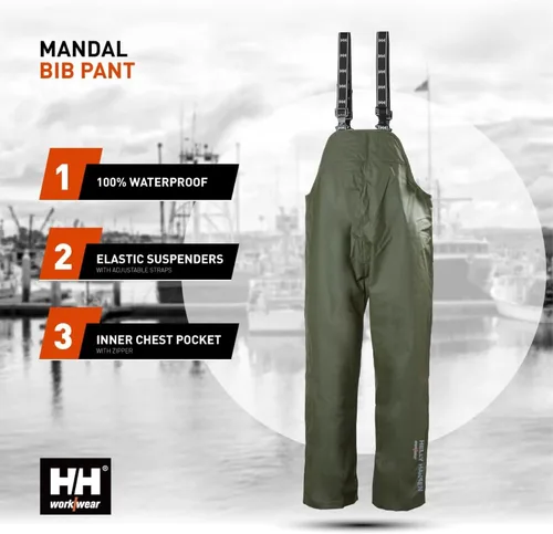 Miniatura 18 de Ropa de trabajo de Helly Hansen para hombre, mameluco para pescar y para la lluvia