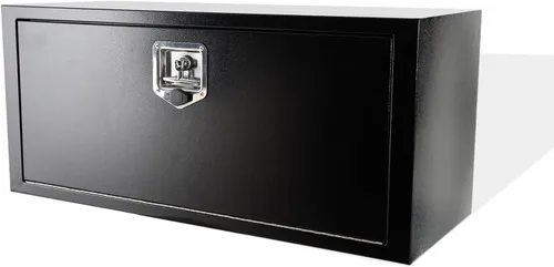 Miniatura 10 de Caja de Herramientas Bajo la Carrocería de 18 Pulgadas, Caja de Herramientas Resistente para Bajo la Carrocería del Camión con Pestillo de Mango