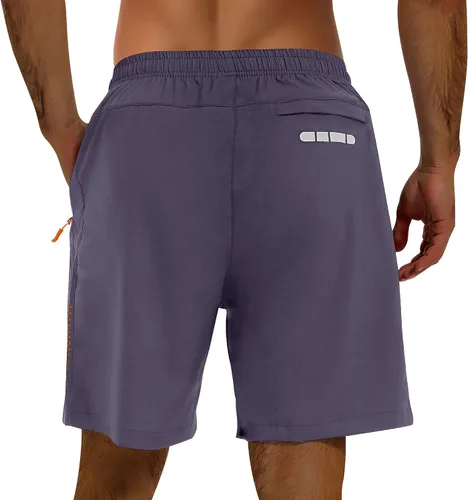 Miniatura 2 de FIONECA Pantalones cortos deportivos para hombre, de secado rápido, ligeros, para correr, con bolsillo, pantalones cortos de gimnasio