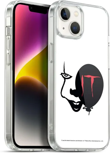 Miniatura 31 de Head Case Designs Funda de gel suave con licencia oficial de la película de TI Pennywise 2 Graphics compatible con Apple iPhone 15 Pro
