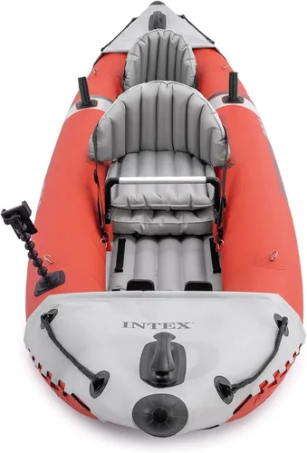 Miniatura 8 de INTEX 68309EP Excursion Pro K2 Juego de kayak inflable: incluye paletas de kayak de lujo de 86 pulgadas y bomba de alto rendimiento - PVC superTough