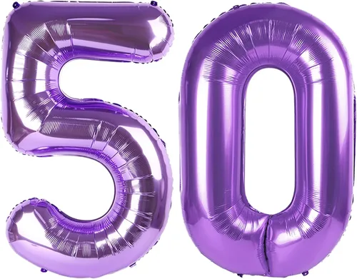 Miniatura 47 de Globos de números de 5 globos de 40 pulgadas, decoraciones de cumpleaños azules para niños y niñas, globos de números azul marino grandes