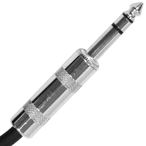 Miniatura 3 de Seismic Audio - SATRXL-M2 - Cable de conexión XLR negro de 2 pies macho a 1/4" TRS