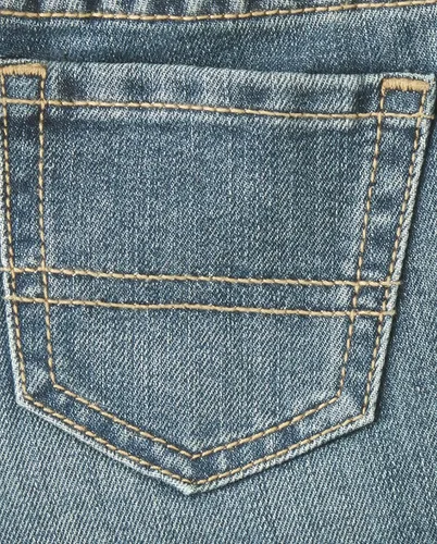 Miniatura 4 de The Children's Place Pantalones de mezclilla básicos con corte de bota para bebés y niños pequeños