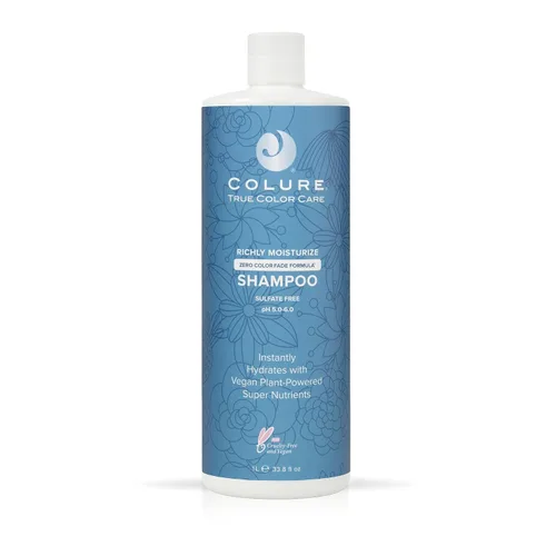 Miniatura 12 de COLURE Richly Moisturize Shampoo 10 oz - Limpiador hidratante superior sin sulfatos para el cuidado del cabello tratado con color seco