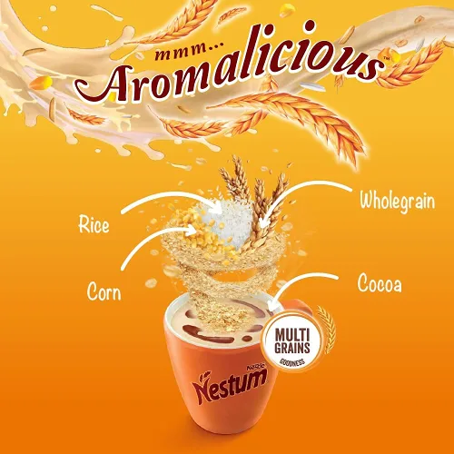 Miniatura 2 de Nestum All Family - Bebida instantánea de leche Ce'real 3 en 1 y paquete de 1 paquete Nestle Ce'real Snack Bundle