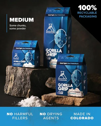 Miniatura 2 de Friction Labs Tiza suelta premium para escalada de alta performance con agarre superior para bouldering, escalada, levantamiento de pesas y más