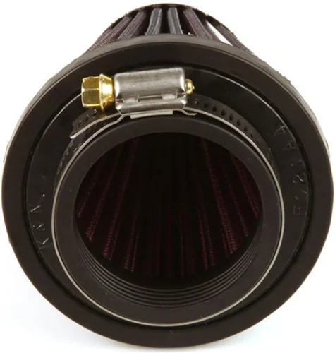 Miniatura 3 de K&N Filtro de aire universal con abrazadera original de alto flujo de por vida: alto rendimiento, premium: diámetro de brida: 2.0625 pulgadas