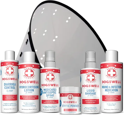 Miniatura 7 de DOGSWELL Remedy + Recovery Loción de hidrocortisona al 0.5% para perros, 4 onzas (el embalaje puede variar)