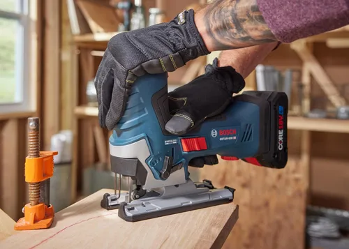 Miniatura 9 de BOSCH GST18V-50BN 18V Sierra de calar sin escobillas con agarre de barril (herramienta desnuda)