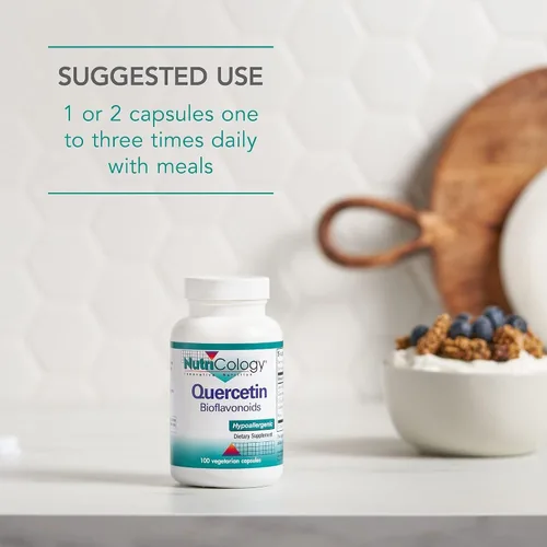 Miniatura 7 de Nutricology Quercetina Bioflavonoides - Suplemento de quercetina con complejo bioflavonoide limón - Antioxidante y apoyo inmunológico