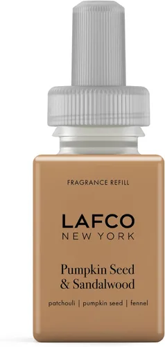 LAFCO New York Fall Pura - Recambio de dispositivo inteligente, semillas de calabaza y sándalo, frasco que ofrece hasta 2 semanas de vida de