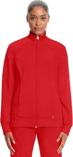 Miniatura 42 de Infinity by Cherokee 2391A - Chaquetas médicas con cremallera frontal para mujer, tela elástica en 4 direcciones