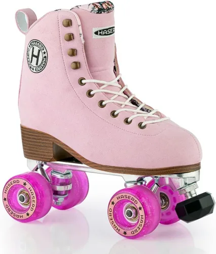 Miniatura 4 de Roller Skates for Women and Girls - Roller Skates for Rink, Artistic and Rhythmic Skating Indoor and Outdoor High Top Classic Double Row Skate Shoes
