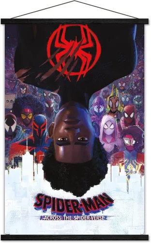 Miniatura 7 de Trends International Marvel Spider-Man: Across the Spider-Verse - Póster oficial de pared de una hoja, 22.38 x 34 pulgadas, paquete de impresión