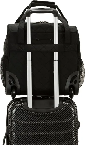 Miniatura 50 de Rockland Melrose - Maleta con ruedas, de porte vertical, para caber debajo del asiento, Rojo), BF31-RED