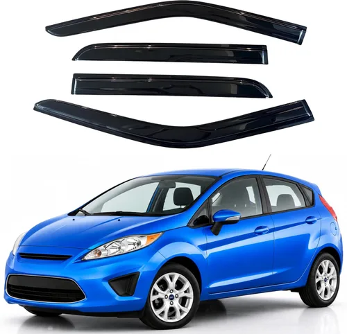Miniatura 19 de Visor para ventana IG para Hyundai Venue 2020-2023, protector contra la lluvia, adhesivo extra duradero, deflector de viento para lado