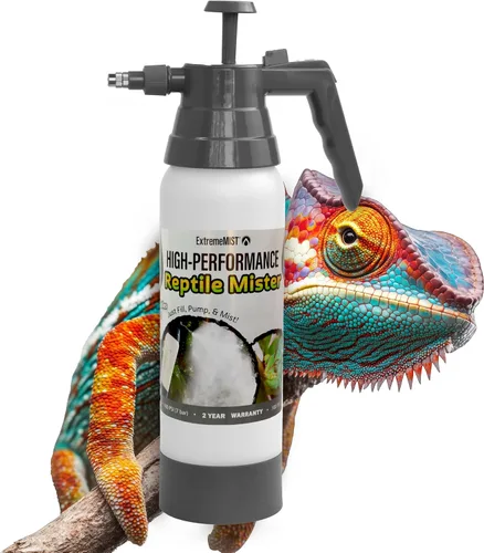 ExtremeMIST Mister de reptiles de alto rendimiento – Pulverizador de reptiles ultrafino y nebulizador de humedad de terrario para geckos,