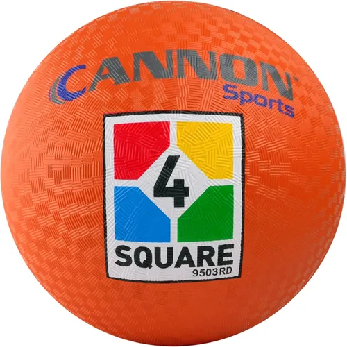 Miniatura 4 de Cannon Sports 4 bolas cuadradas para niños de 8.5 pulgadas, para kickball, balonmano y balón de dodgeball Azul