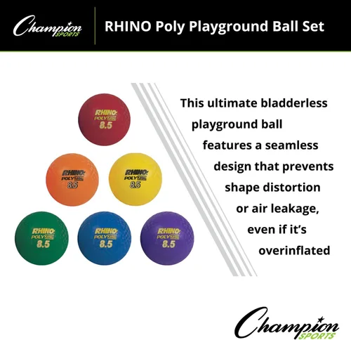 Miniatura 12 de Champion Sports Juego de bolas de juegos de polietileno