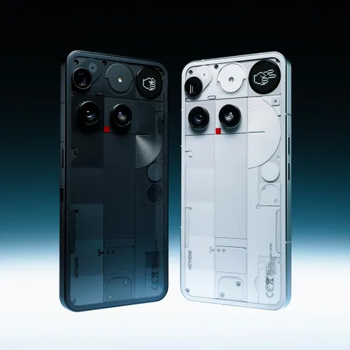 Miniatura 5 de Teléfono móvil Nothing Phone (3), 2025 Nuevos teléfonos 5G desbloqueados 256GB, Android 15, Snapdragon 8s Gen4, teléfonos móviles AI con cuatro Negro