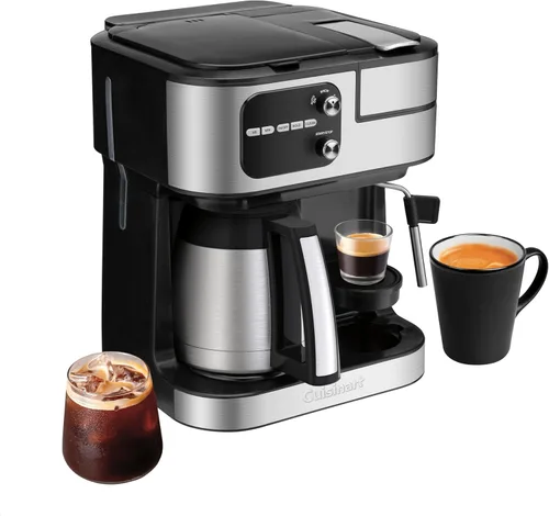 Miniatura 2 de Cuisinart Cafetera, Coffee Center Barista Bar 4 en 1, cafetera de una sola porción, compatible con cápsulas espresso y Nespresso, jarra térmica