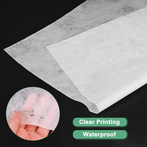Miniatura 2 de M METERXITY Papel de flores de algodón coreano de 38 hojas, papel de algodón impermeable de 11.8 pulgadas para bouquets/embalaje de regalo [blanco]