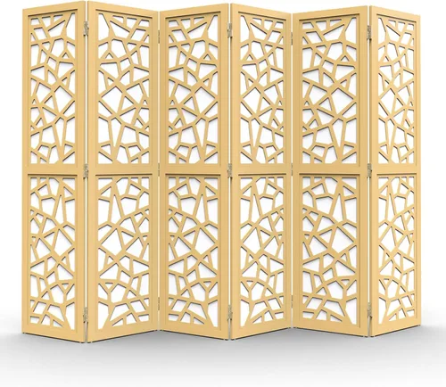 Miniatura 10 de VINGLI Divisor de habitación de 70 pulgadas de alto, pantalla de privacidad de tela no tejida, divisores de pared de división interiores, separador