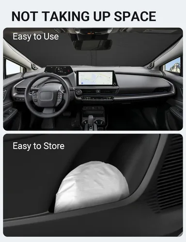 Miniatura 612 de Proadsy Parasol plegable para parabrisas delantero 2026, ajuste personalizado, accesorios para CRV SUV LX EX EX-L EX-L Navi Touring 2017-2022