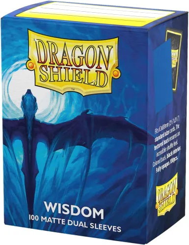 Miniatura 32 de Dragon Shield Fundas para cartas mate de tamaño estándar dual 100 unidades - Fundas TCG premium suaves y resistentes - Compatibles con Pokémon