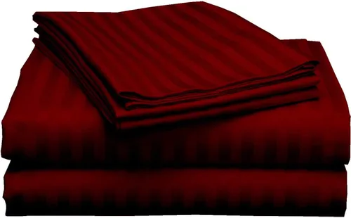 Miniatura 29 de Set de 4 sábanas premium - Sábanas de algodón tamaño individual - 100% algodón - 300 hilos - Sábana bajera con bolsillo profundo de 15 pulgadas