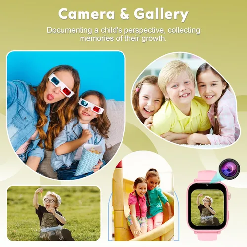 Miniatura 6 de Reloj inteligente 4G para niños y niñas con rastreador GPS, reloj inteligente para niños, llamada telefónica, videollamada SOS, regalo de cumpleaños
