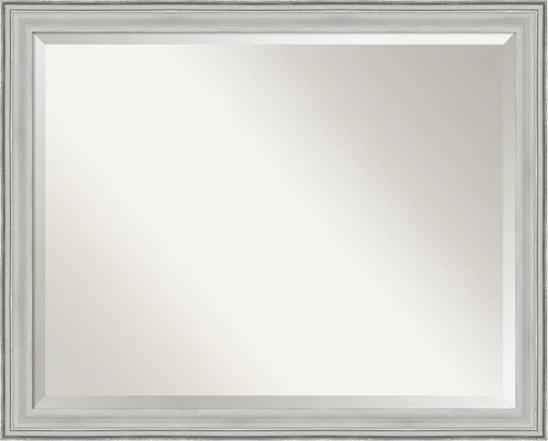 Miniatura 11 de Amanti Art Espejo de baño de madera, espejo de pared plateado Bel Volto para usar como espejo de tocador de baño sobre el fregadero