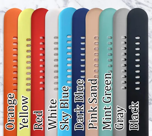 Miniatura 7 de Correa de reloj personalizada de raza de perro de 0.787 in compatible con Samsung Watch Galaxy Active / Active2 / Gear S4 /S2 silicona grabada