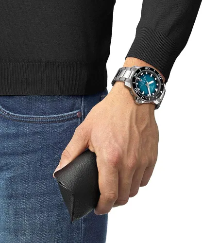 Miniatura 2 de Tissot Seastar PRO 2K PW80 SS BR Aqua IND Gris Mecánico